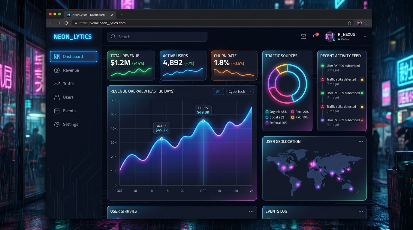 SaaS Dashboard